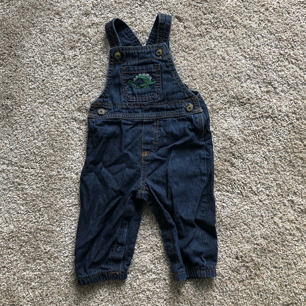 6 Month Just One You by Carters Jean Overalls-EUC